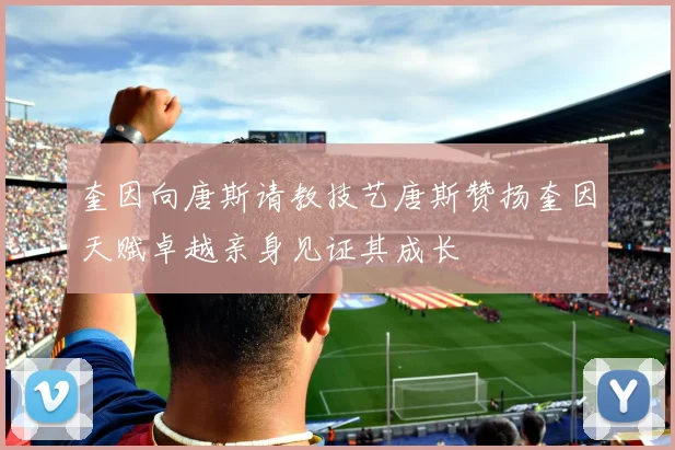 奎因向唐斯请教技艺唐斯赞扬奎因天赋卓越亲身见证其成长
