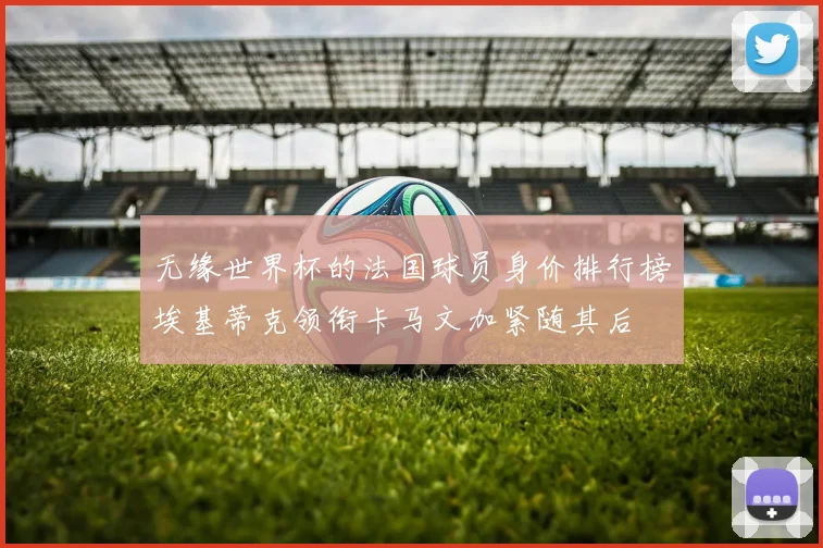无缘世界杯的法国球员身价排行榜埃基蒂克领衔卡马文加紧随其后